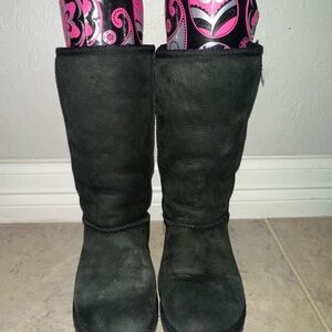 UGG Black Suede Boots